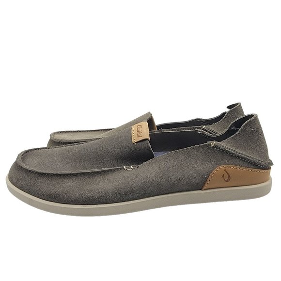 OluKai NaluKai Kala Slip On Mens 9.5 Gray Casual Comfort Shoes - 10409-7B19 main image 5